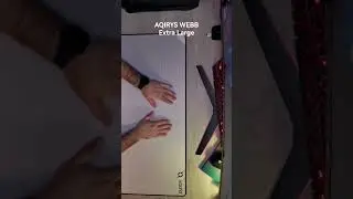 UNBOXING - AQIRYS WEBB Extra Large :  Mouse pad #aqirys #mousepad