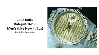 Newly Listed Watches - November 3rd - Rolex, Hublot, Tudor - Watch2Wear - Buy Sell Consign