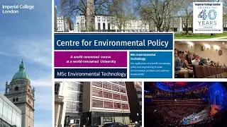 Academic and Teaching staff at the Centre for Environmental Policy, Imperial College London