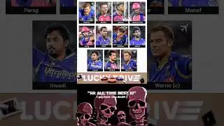 RR ALL TIME BEST PLAYING XI 🥵 IPL HISTORY #ipl2024 #cricket #trending #viral #shorts #rr