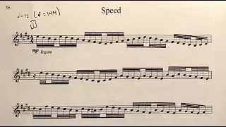 Sam Sadigursky: Speed (Clarinet in Bb)