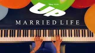 Married Life (Theme from Disney Pixar's UP 🎈) piano cover | HDpiano