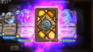 Deathweb Spider and Redband Wasp - The Witchwood Hearthstone epic and rare card pack opening