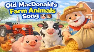 Old MacDonald Had a Farm V2| Nursery Rhymes for Kids | Animal Sounds Song