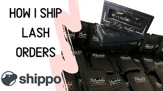 I LAUNCHED MY LASH LINE| SHIP ORDERS WITH ME| HALLAYAHSADE