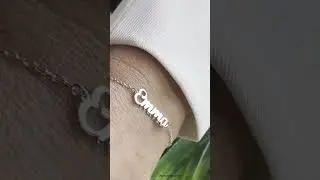 Customized Name Anklet Bracelet
