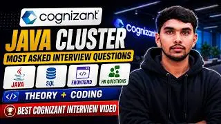 Cognizant Java Cluster most asked Interview Questions 🔥 | Coding + Theory| Freshers 2025,2026 & 2027