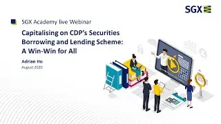 Securities Borrowing & Lending (Part 1/3) &ndash; What is Securities Borrowing and Lending (SBL) scheme?