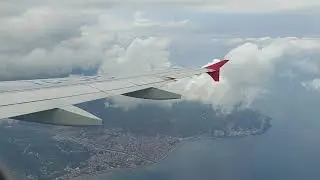 A320 İLE TRABZON HAVALİMANI'NA İLE İNİŞ