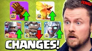 Balance Changes Today! Modifier Changes!