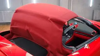 Porsche Boxter 987 Меняем ткань на крыше