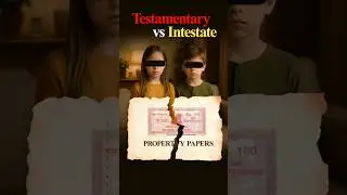 Testamentary Vs Intestate Succession: Property succession rules in India #propertyrulesinindia
