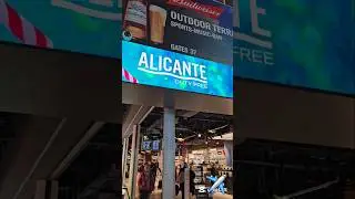 Alicante Airport Duty Free