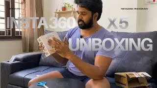 Insta 360 x5 camera unboxing Telugu | Insta 360 x5 camera review Telugu 