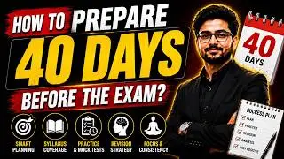 How to prepare 40 days before the exam?  Mathstats @8810409392
