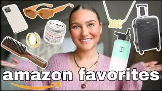MY AMAZON FAVORITES 2022 || AMAZON JEWELRY, LIFESTYLE, TRAVEL FAVORITES