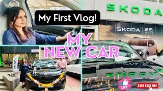 My first YouTube video ❤️ and our first car | 🚗 A small beginning, a very special day ✨