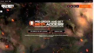 COD BLACK OPS 3 BETA RELEASE  DATE + HOW TO GET BETA CODE