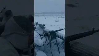 WW2 Snowfront Machine Gun Defense