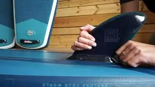 How to - Click fin fitting on Red Paddle Co Compact board
