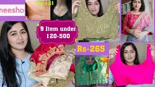 MEESHO Designer Blouse Under RS 250-500 / BEST MEESHO DESIGNER BLOUSE HAUL #meesho #blouses