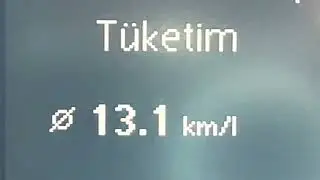 1.6 Motorda 100 km de 18.5 litre yakıt tüketimi olabilirmi?