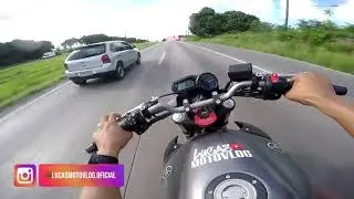 Lucas MotoVlog! FUGA DO ENQUADRO DE XJ6   OLHA O QUE ELE FEZ