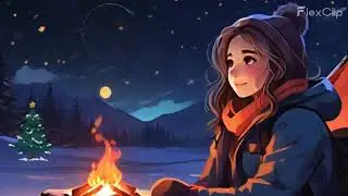 【Before sleep】relax, night study, cozy, mellow sounds, chill music, deep thinking, campfire sounds