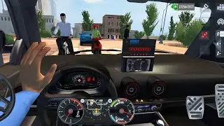 Real Taxi Driver 3D - Sports Car Taxi Driving Game Taxi Simulator 2026! Car Game Android Gameplay