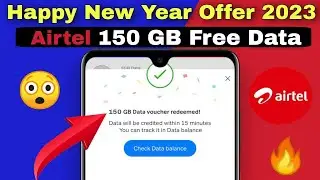 Airtel 150GB Free Internet || Airtel Happy New Year Offer 2023 || Mtmixtv || Mtmix tv
