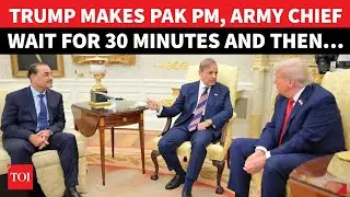 Trump &lsquo;INSULTS&rsquo; Shehbaz Sharif; Makes Him Wait For 30 Minutes Then This Happened