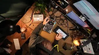 a storm can bring comfort (ambient SP404, Ableton Move, & Microcosm)