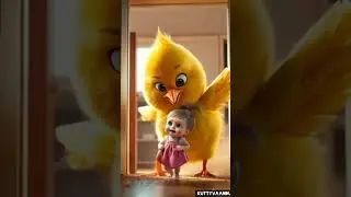 🐥🐥Hero Chick Saves Baby from Earthquake🐥