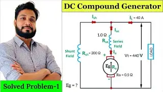 DC Compound Generator | Solved Problem-1 | Electrical Machines-I