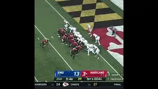 Maryland RB Antwain Littleton TD vs. SMU | Big Ten Football