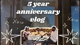 VLOG +OUR 5 YEAR ANNIVERSARY SPENT WITH THE KIDS &hearts;️