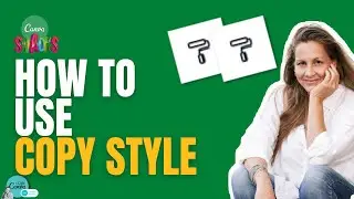 Как использовать кисть COPY STYLE в Canva