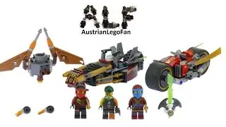 Lego Ninjago 70600 Ninja Bike Chase - Lego Speed Build Review