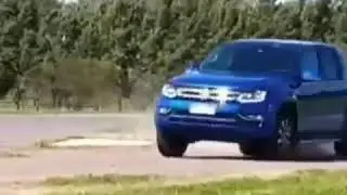Vw Amarok Slalom Test