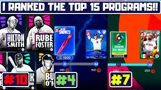 I ranked the TOP 15 PROGRAMS in MLB The Show 23