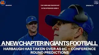 John Harbaugh Already Making Swift Changes | NFL Conf. Championship Preview | Third and Ten S3, E72