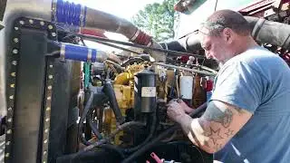 Freightliner Classic, Truck X Air System Test and Driveline Install