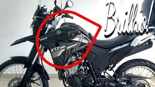 COMO DEIXAR SUA MOTO BRILHANDO EM ALGUNS MINUTOS! (CERA IDEAL PARA PL&Aacute;STICO INJETADO).