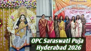 Celebrating Saraswati Puja in Hyderabad with devotion, culture & blessings of Maa Saraswati 🌼📚2026