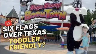 Surviving Six Flags over Texas with toddlers