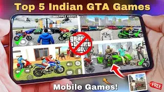 TOP 5 GTA COPY GAMES FOR ANDROID & iOS IN 2026 || Indian bike driving 3d Game||