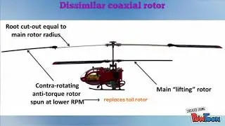 Dissimilar coaxial rotor