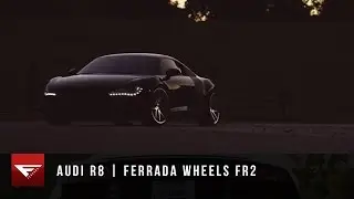 2012 Audi R8 | Ferrada Wheels FR2 Machine Silver