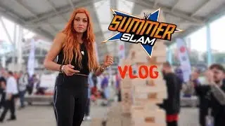 [SPECIAL] WWE SummerSlam 2018 Vlog + Jenga with Becky Lynch + NXT TakeOver Brooklyn IV