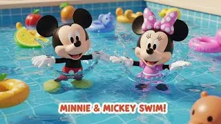Mickey Mouse & Minnie Swimming Pool Adventure 🏊 | Episode 27 | Kids Fun Cartoon
